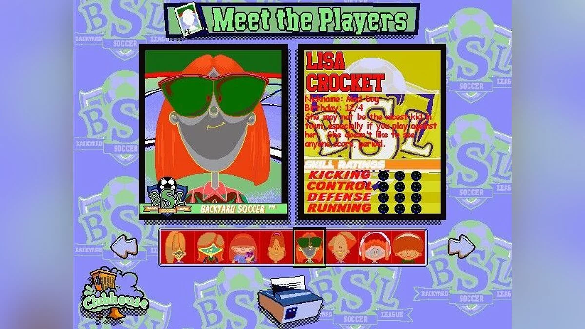 Скриншот из игры Backyard Soccer - 9