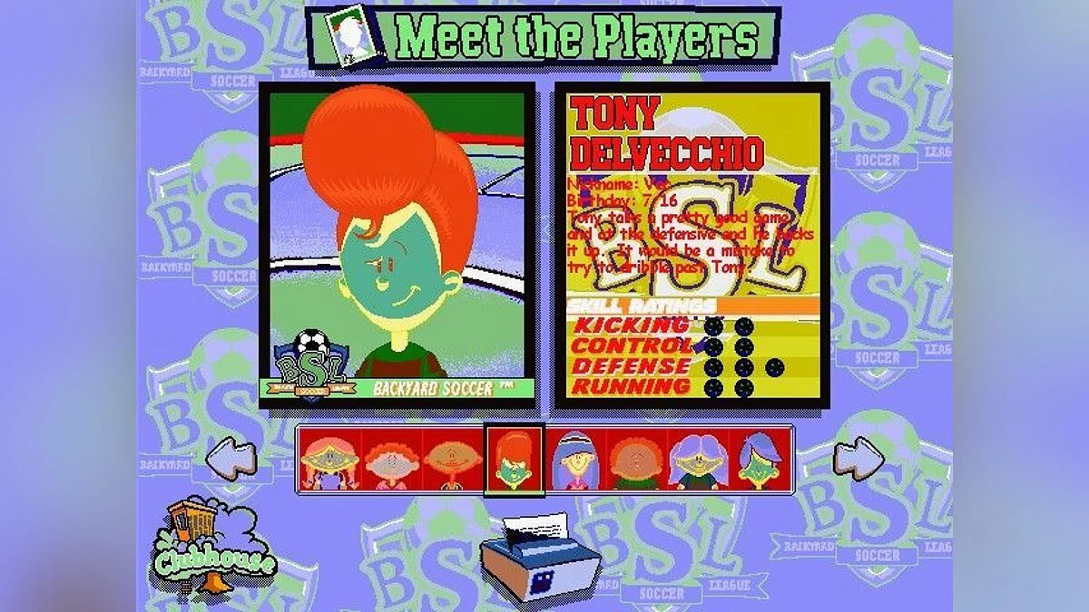 Скриншот из игры Backyard Soccer - 12