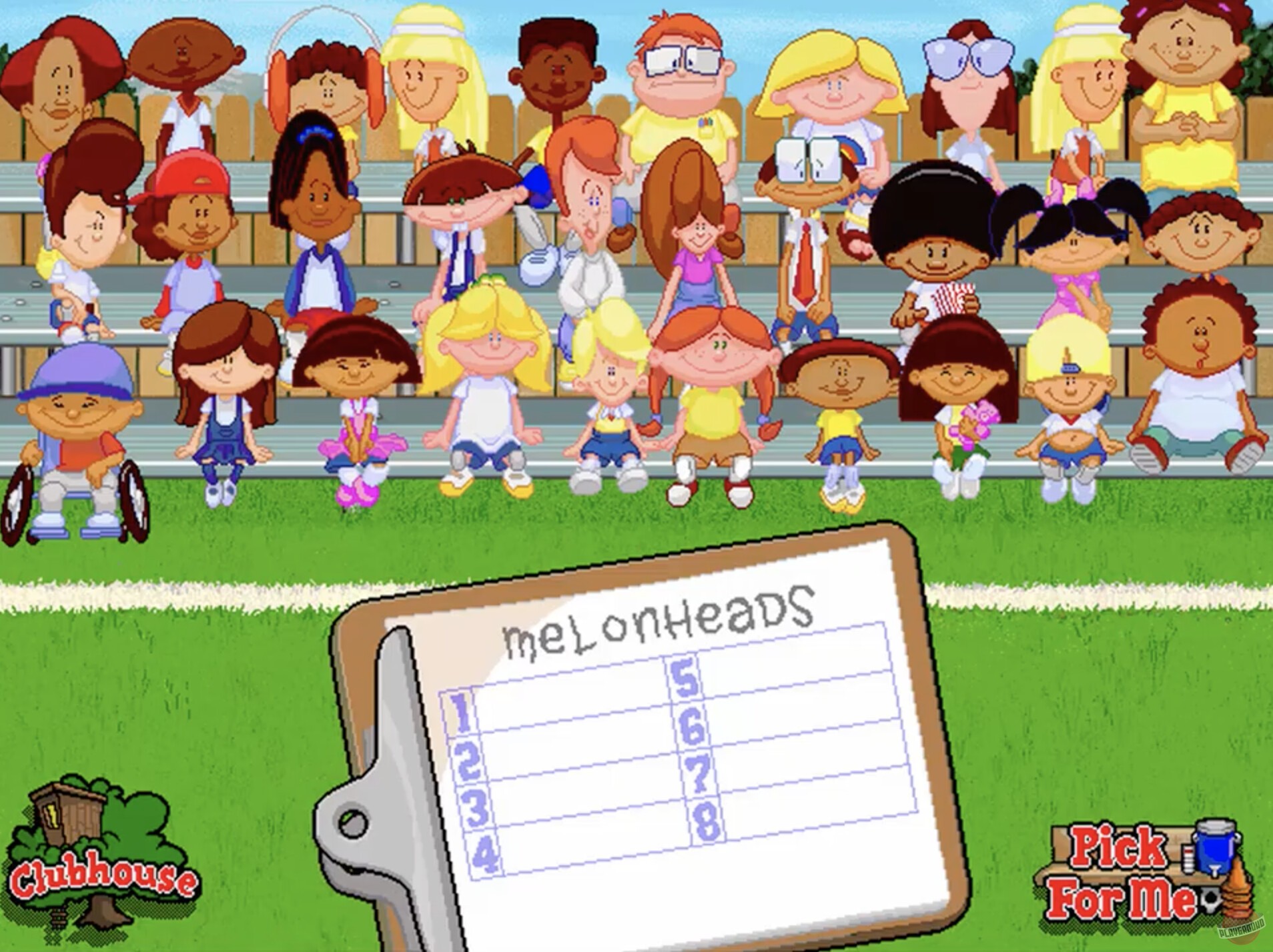 Скриншот из игры Backyard Soccer - 14