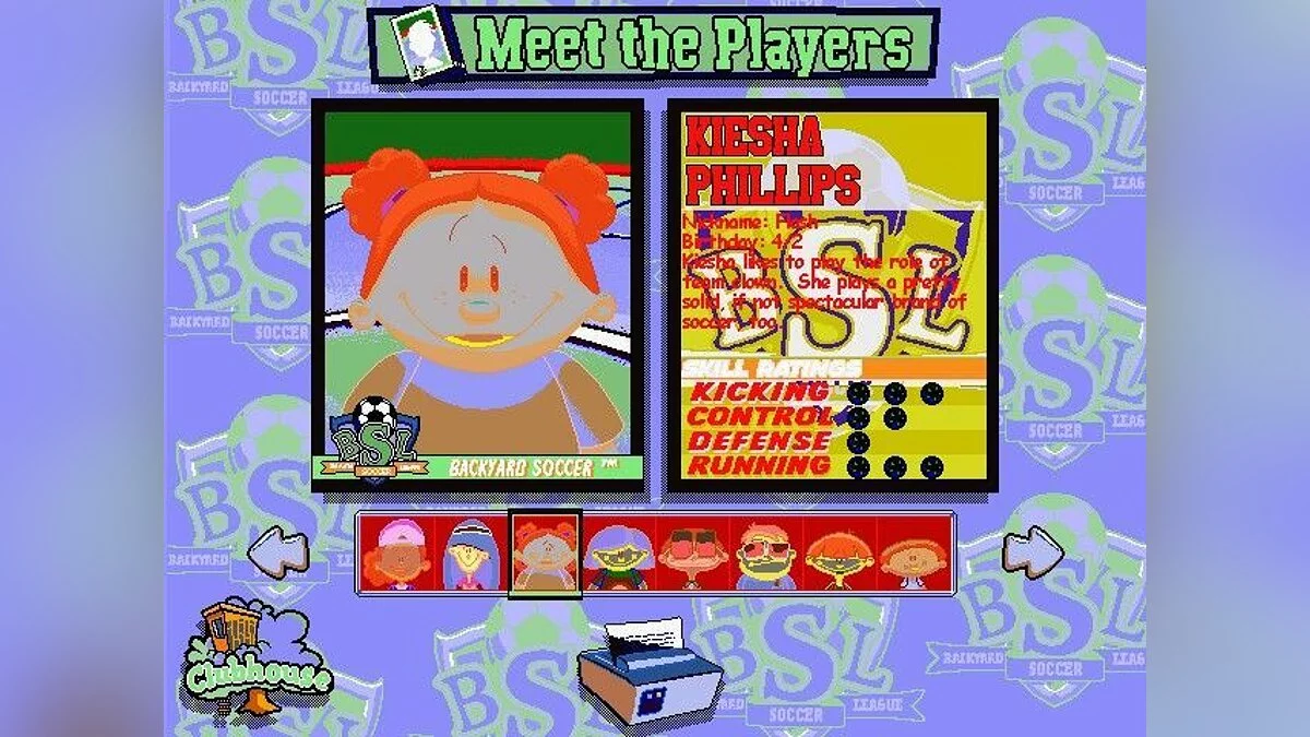 Скриншот из игры Backyard Soccer - 27