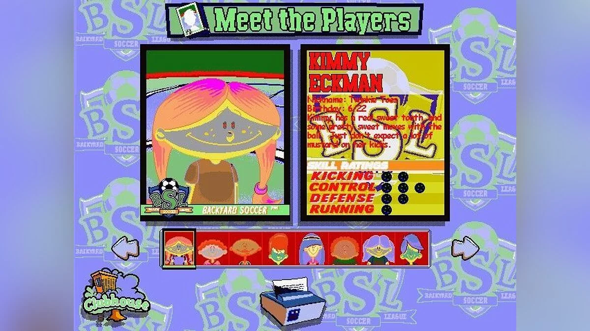 Скриншот из игры Backyard Soccer - 2