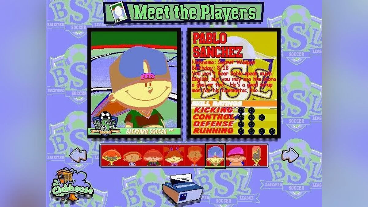 Скриншот из игры Backyard Soccer - 17