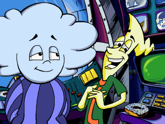Скриншот из игры Pajama Sam 2: Thunder and Lightning Aren't so Frightening - 1