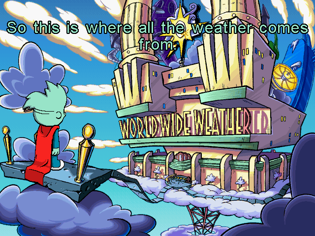 Скриншот из игры Pajama Sam 2: Thunder and Lightning Aren't so Frightening - 9