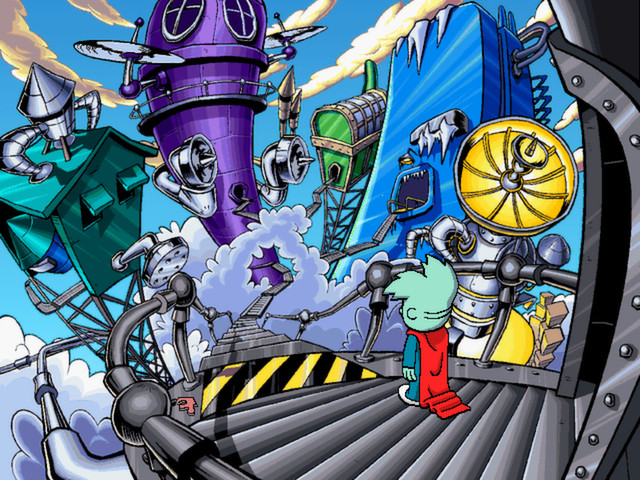 Скриншот из игры Pajama Sam 2: Thunder and Lightning Aren't so Frightening - 16