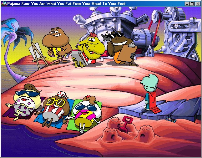 Скриншот из игры Pajama Sam 3: You Are What You Eat From Your Head To Your Feet - 16