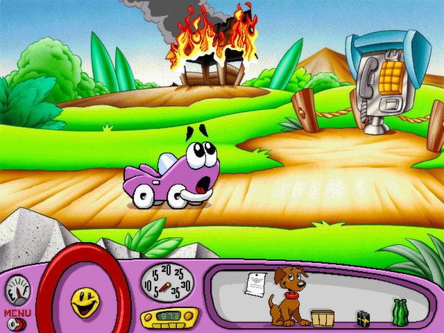 Скриншот из игры Putt-Putt Enters the Race - 19