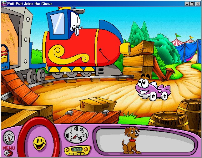 Скриншот из игры Putt-Putt Enters the Race - 5