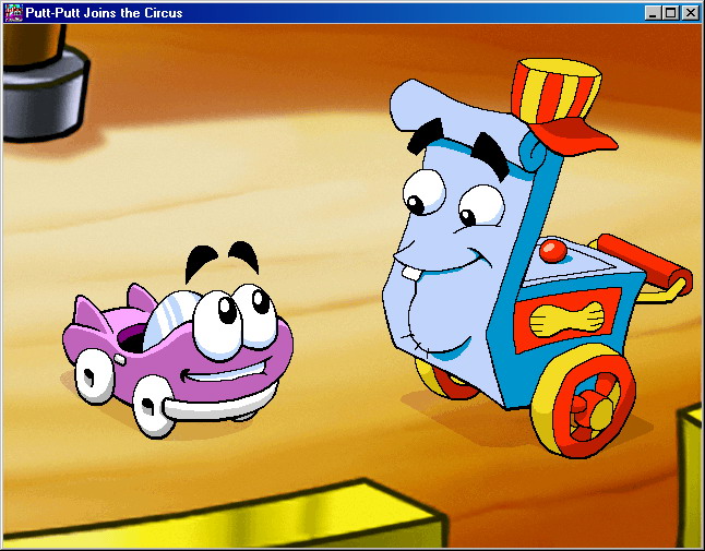 Скриншот из игры Putt-Putt Enters the Race - 4