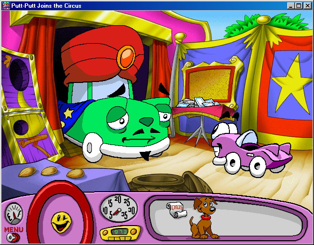 Скриншот из игры Putt-Putt Enters the Race - 15