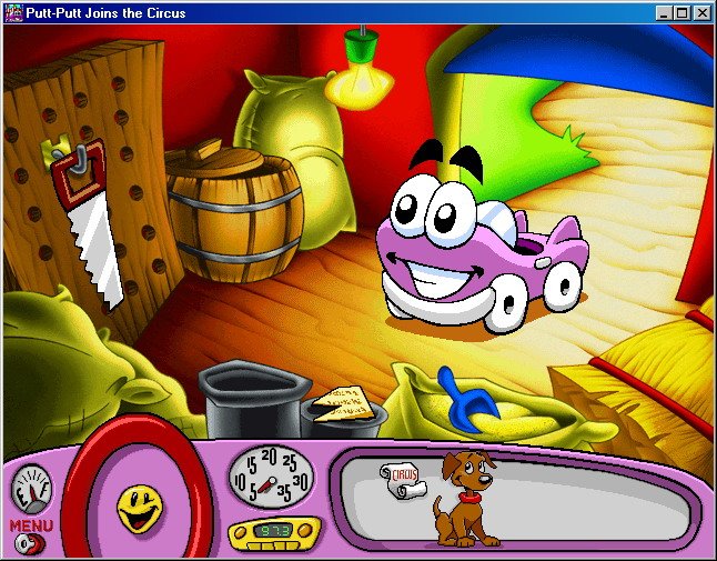 Скриншот из игры Putt-Putt Enters the Race - 1