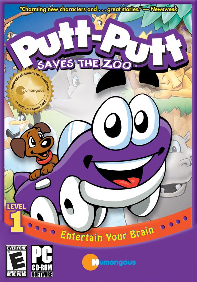Обложка игры Putt-Putt Saves the Zoo