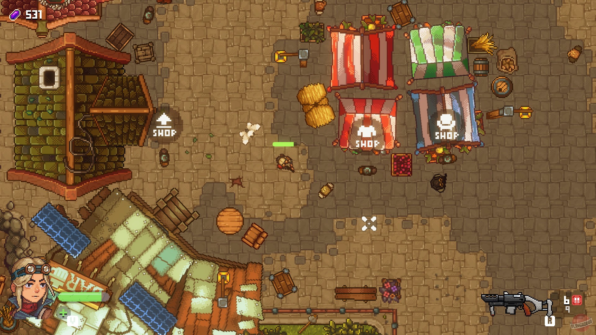 Скриншот из игры Black Skylands - 64