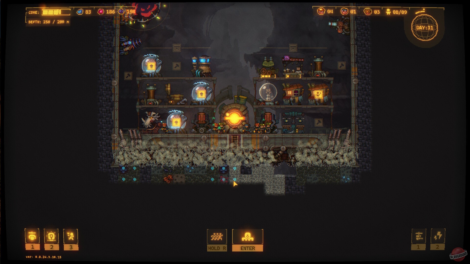 Скриншот из игры Drill Core - 3