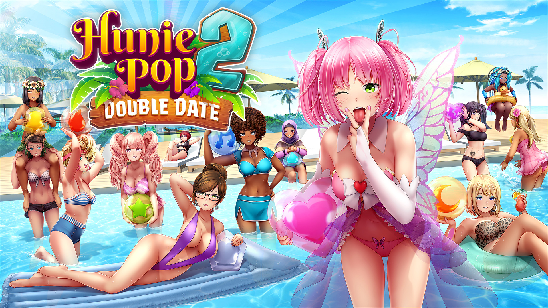 Скриншот из игры HuniePop 2: Double Date - 3