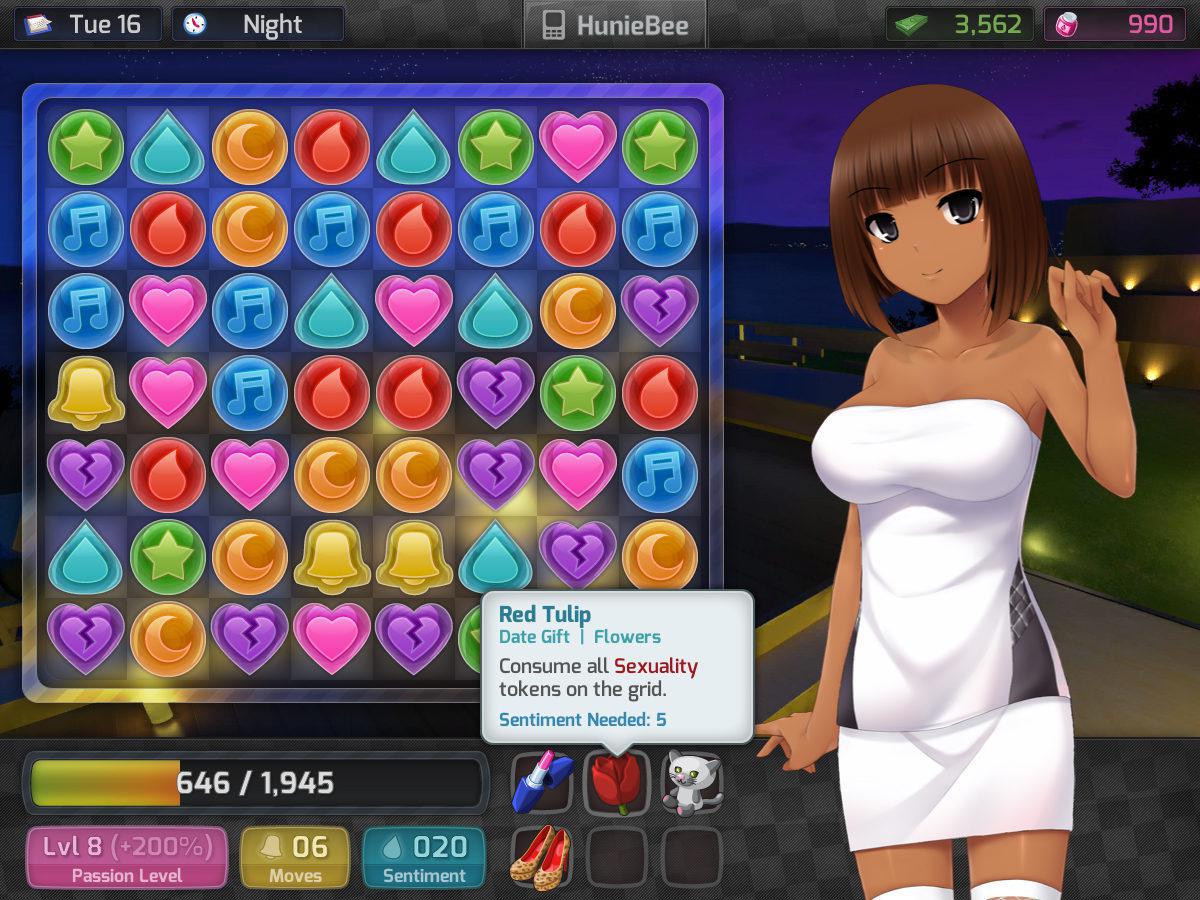 Скриншот из игры HuniePop - 44