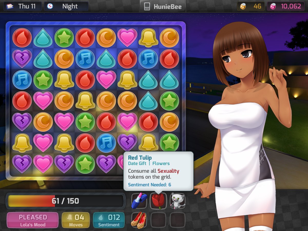Скриншот из игры HuniePop - 6