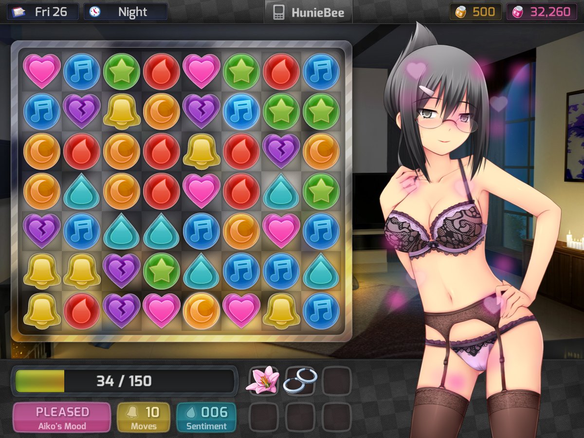 Скриншот из игры HuniePop - 7