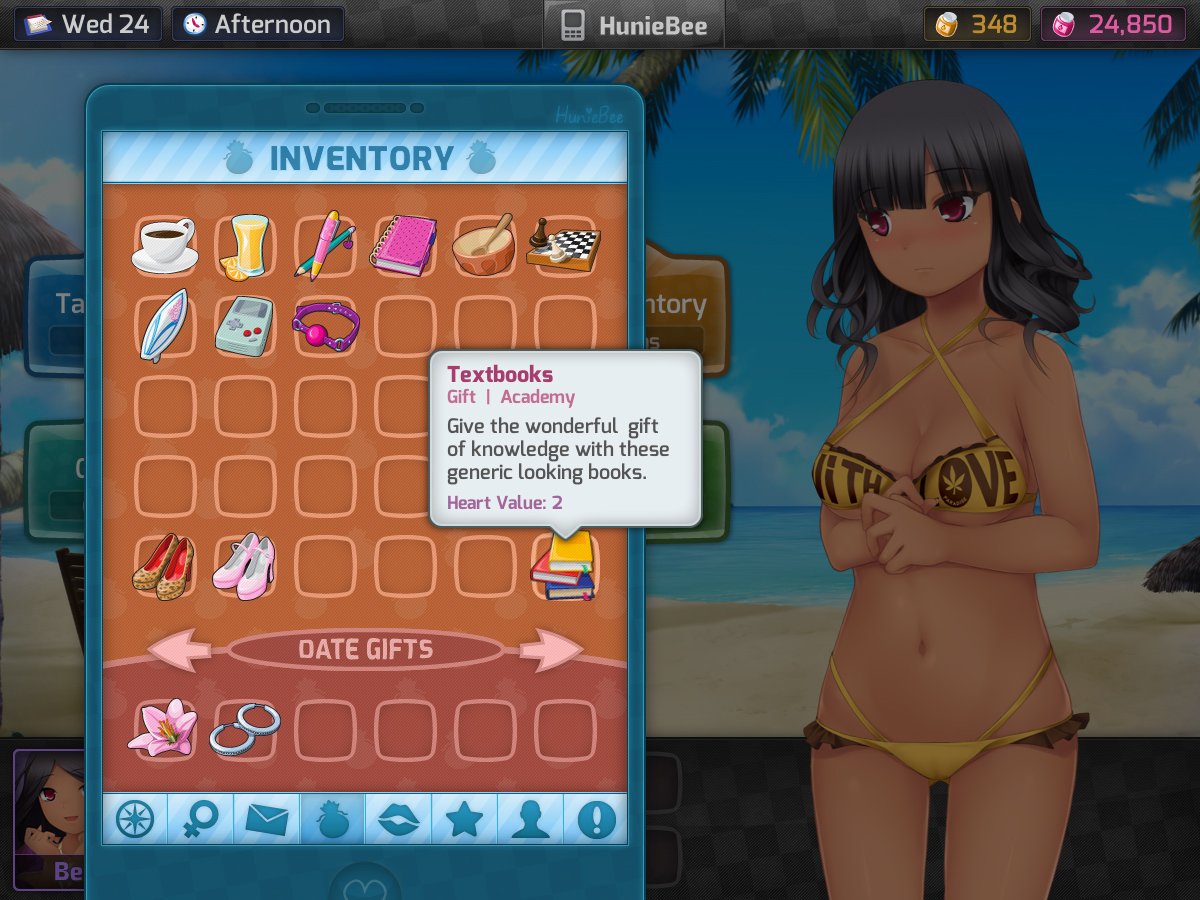 Скриншот из игры HuniePop - 8