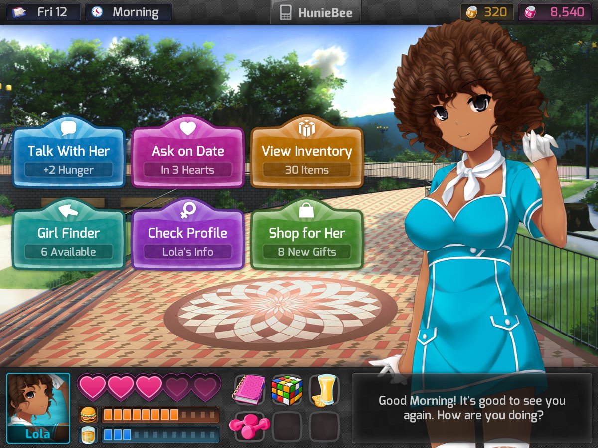 Скриншот из игры HuniePop - 10