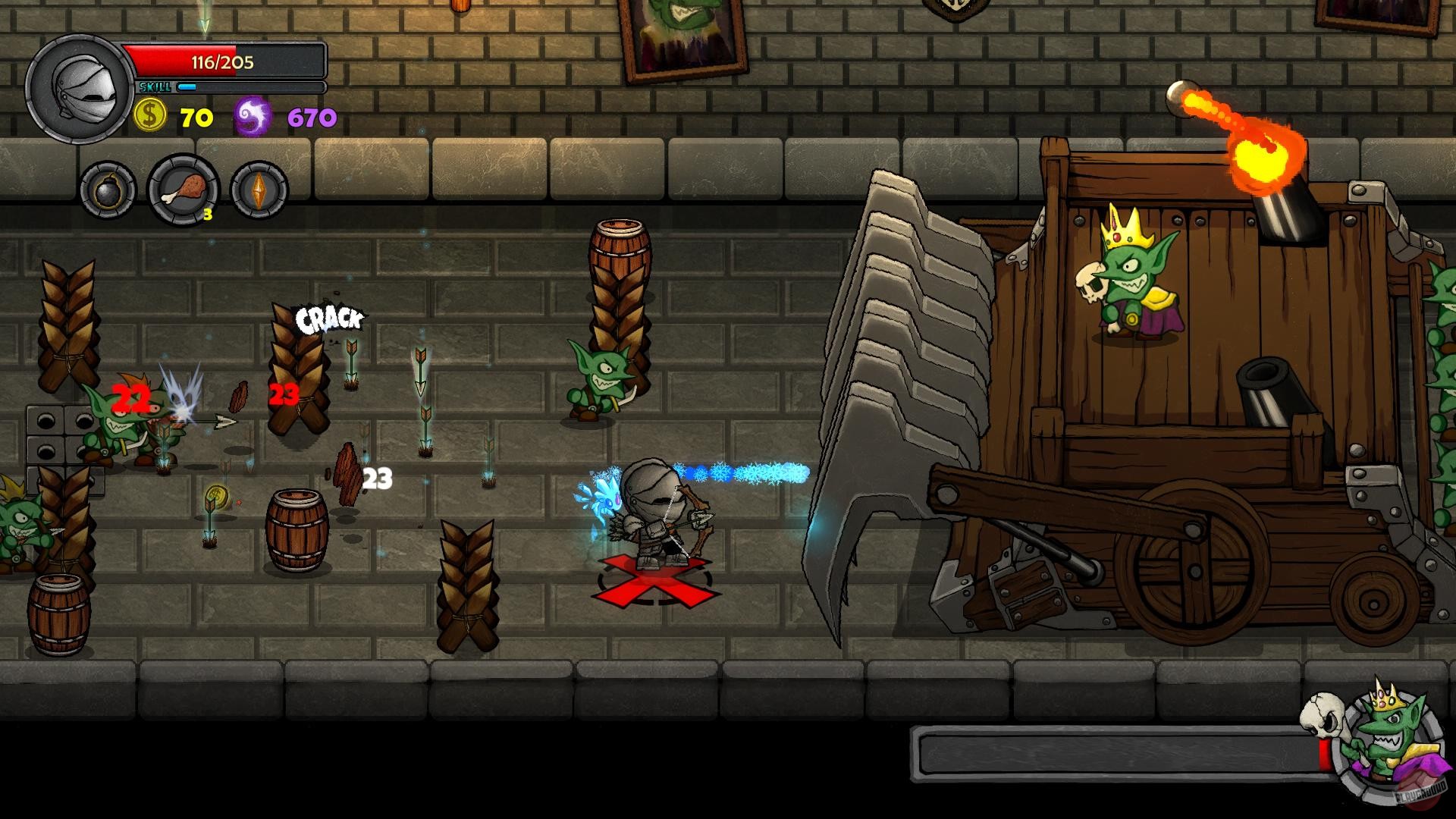 Скриншот из игры Lost Castle - 24