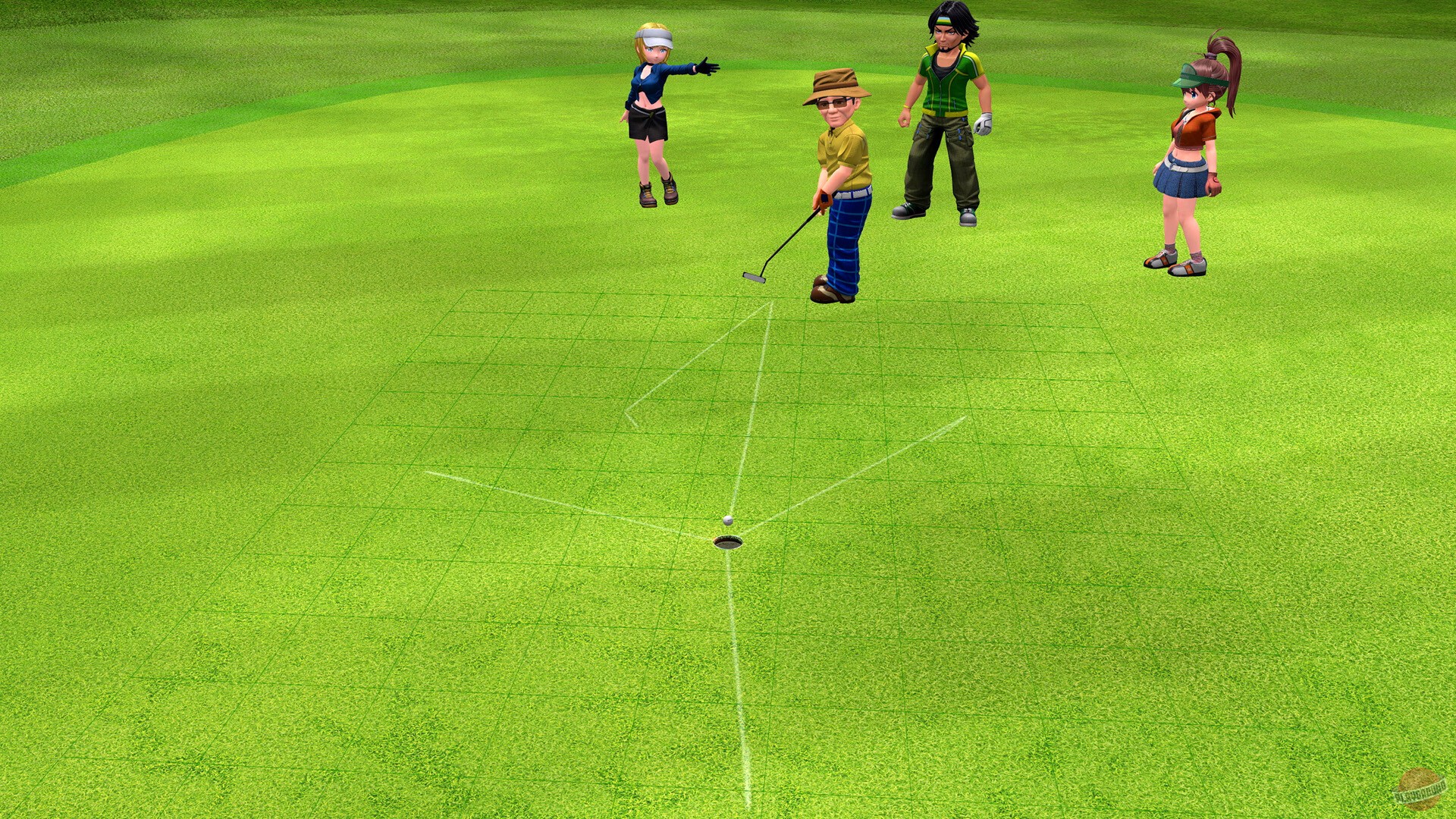 Скриншот из игры Everybody's Golf Hot Shots - 8