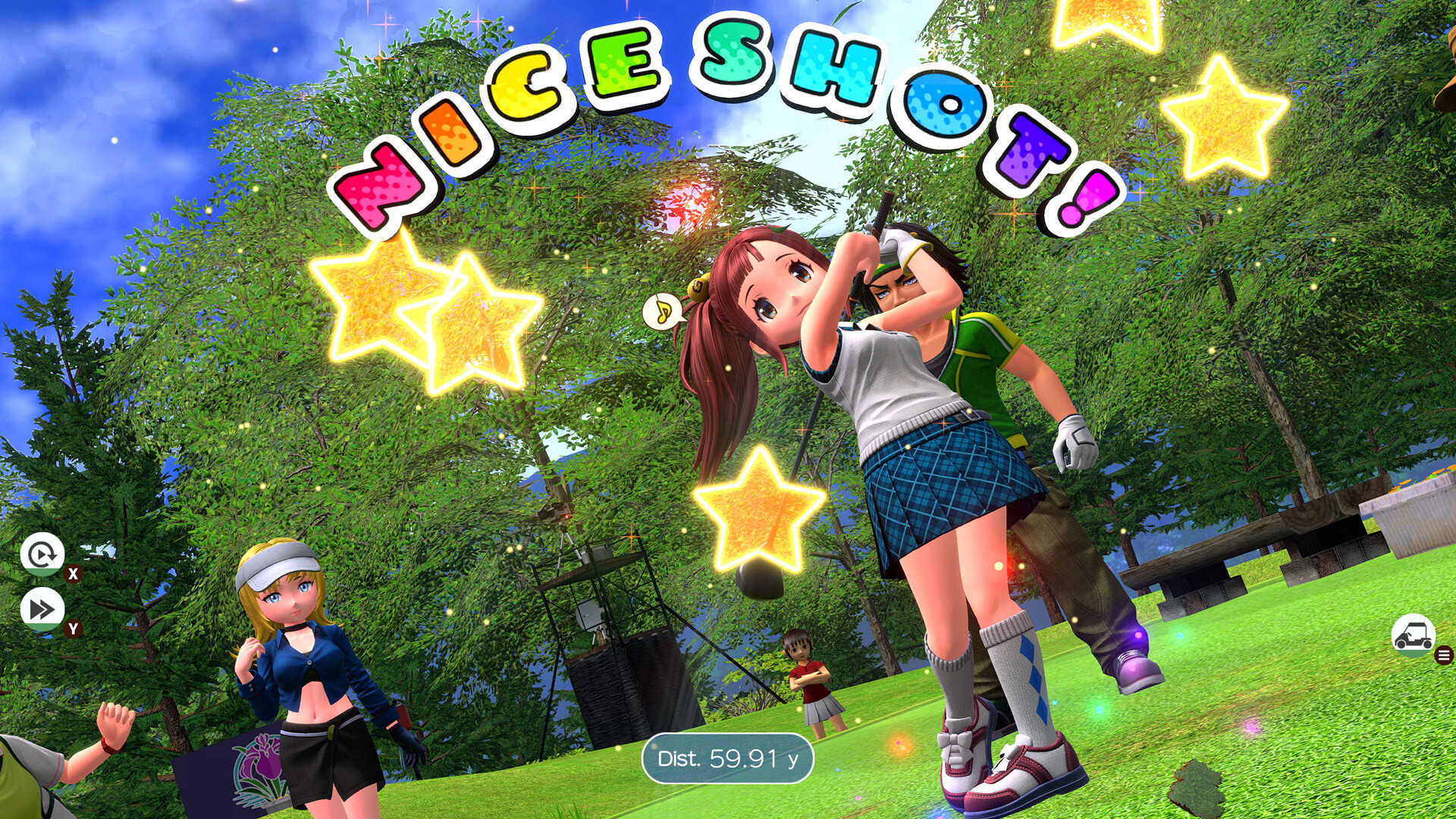Скриншот из игры Everybody's Golf Hot Shots - 15