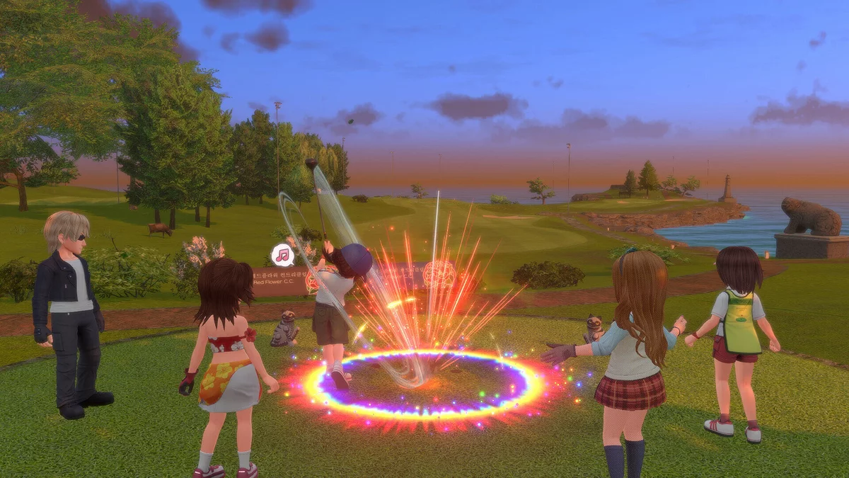 Скриншот из игры Everybody's Golf Hot Shots - 9