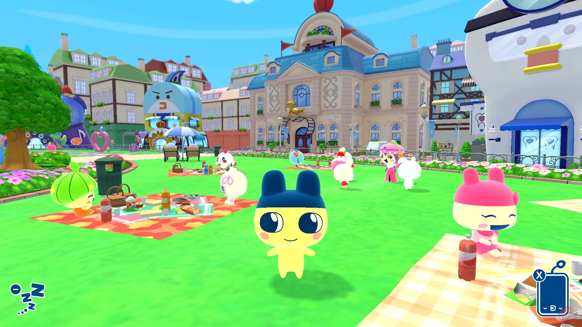 Скриншот из игры Tamagotchi Plaza - 6