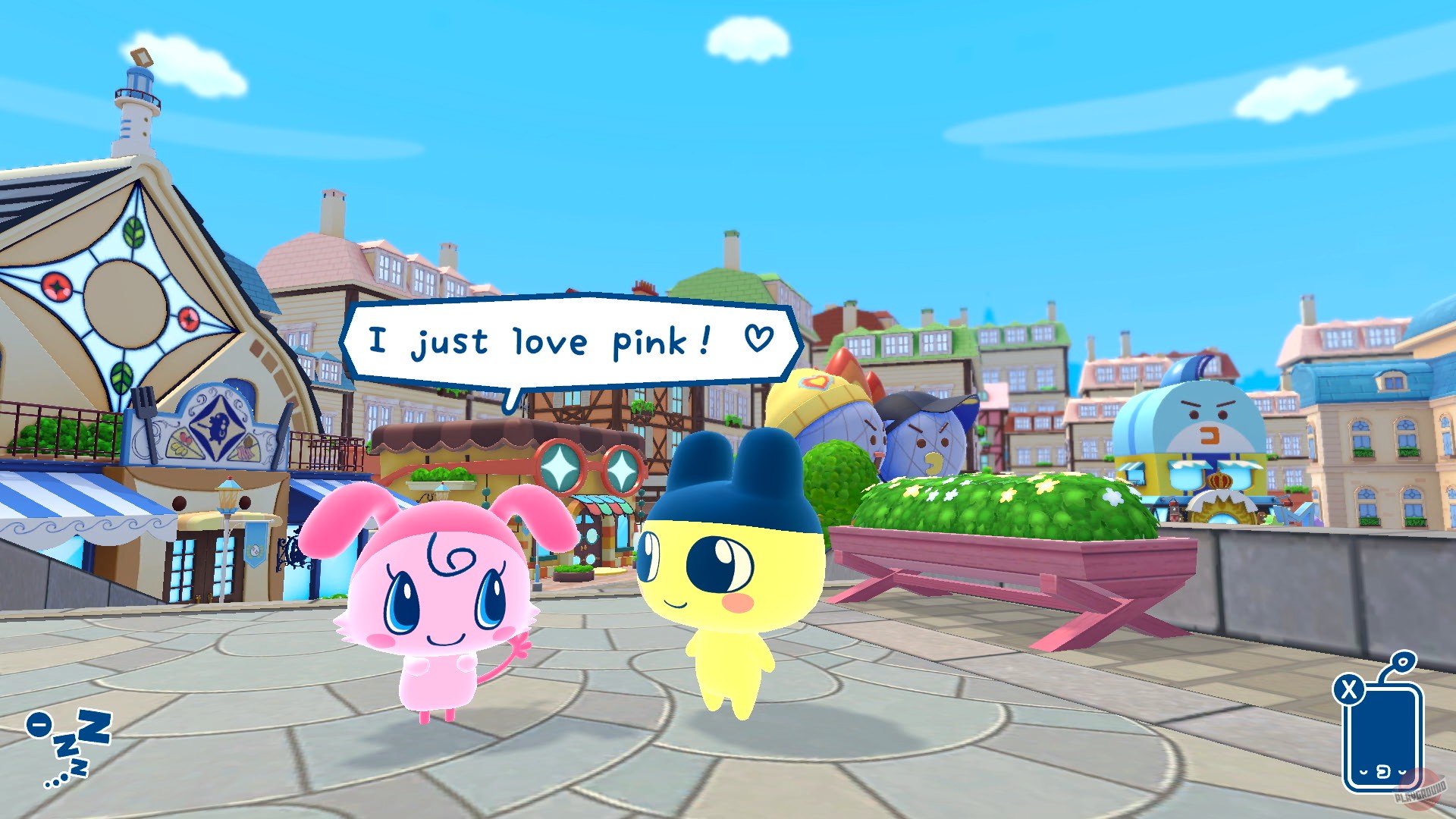 Скриншот из игры Tamagotchi Plaza - 4