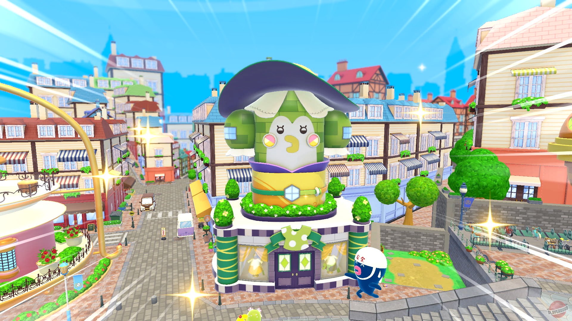 Скриншот из игры Tamagotchi Plaza - 1