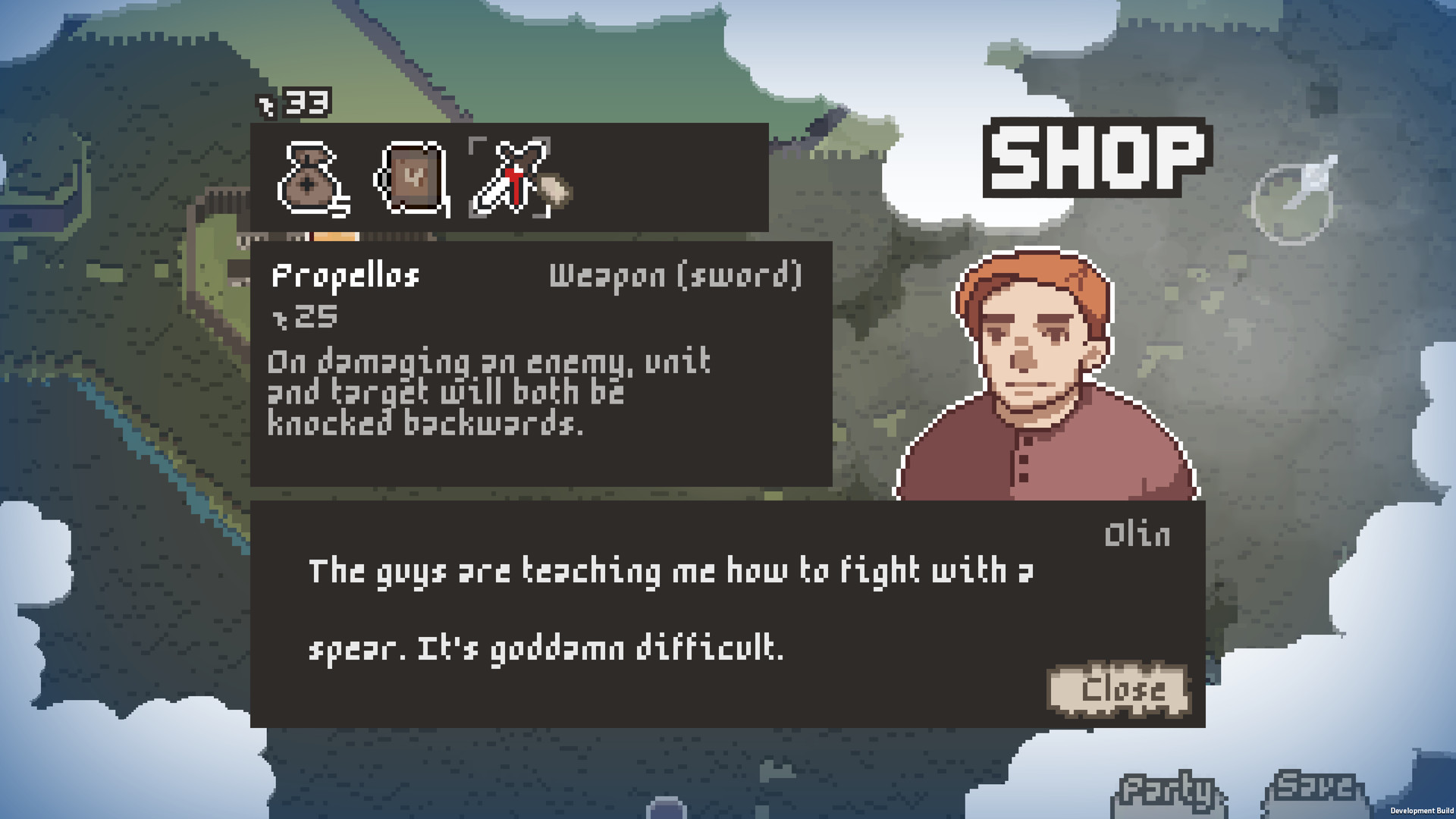 Скриншот из игры Flamberge - 16