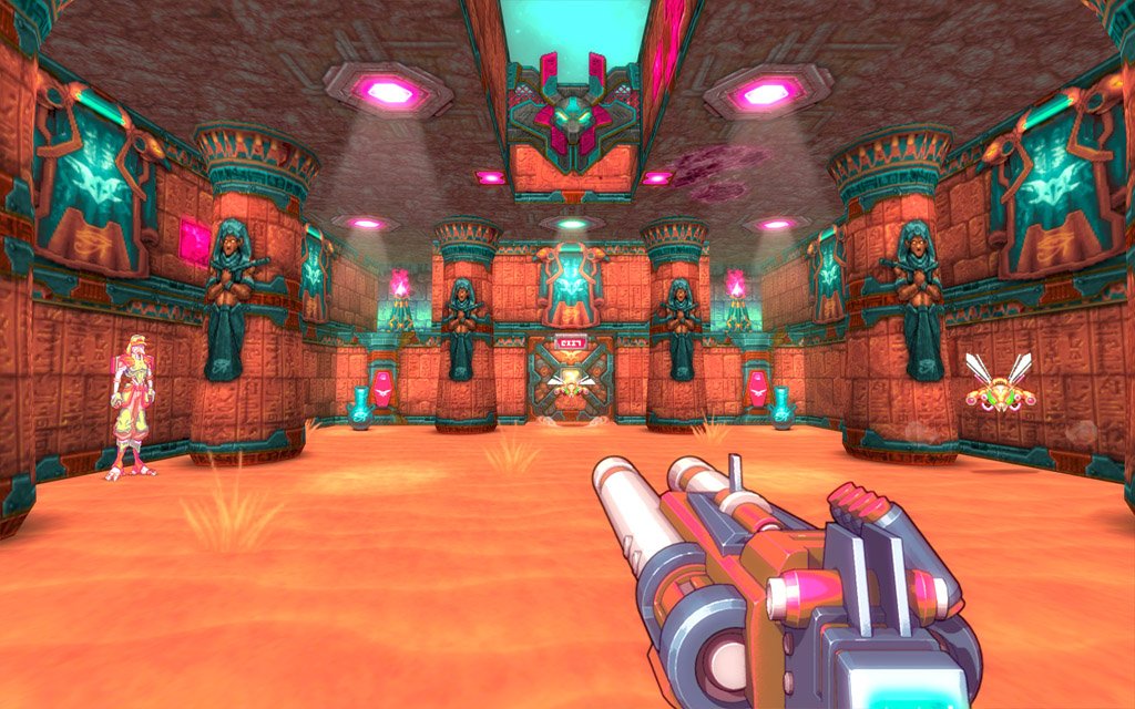 Скриншот из игры RetroBlazer - 4