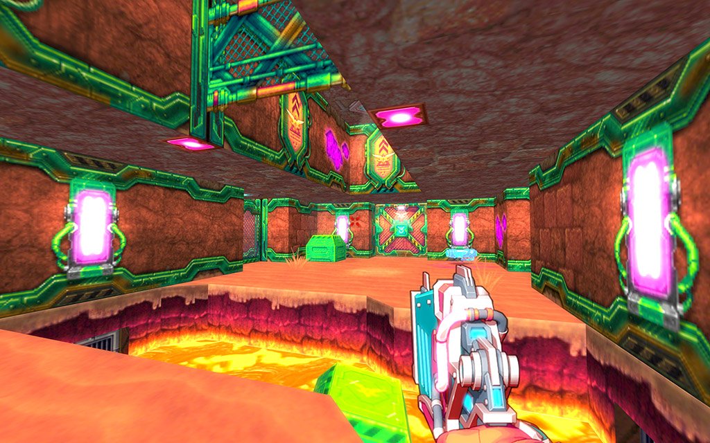 Скриншот из игры RetroBlazer - 5