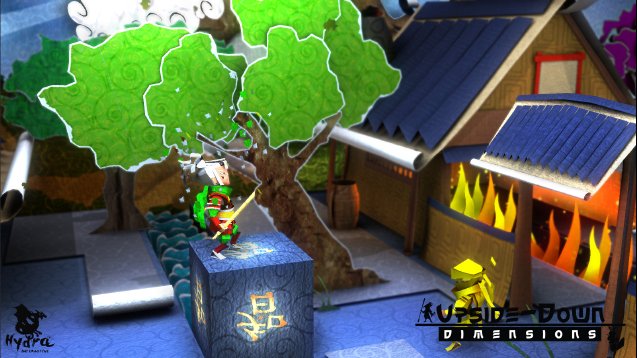 Скриншот из игры Upside-Down Dimensions - 4