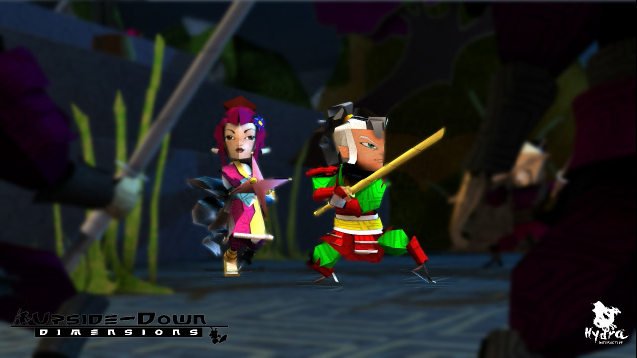 Скриншот из игры Upside-Down Dimensions - 6