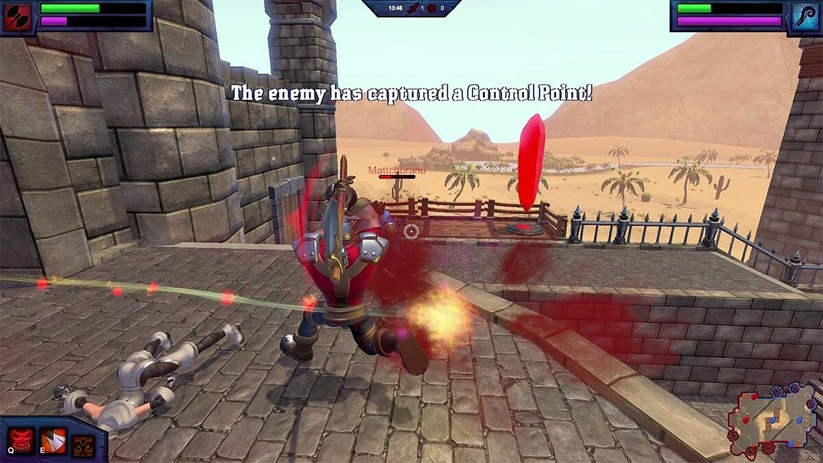 Скриншот из игры Overpower - 7