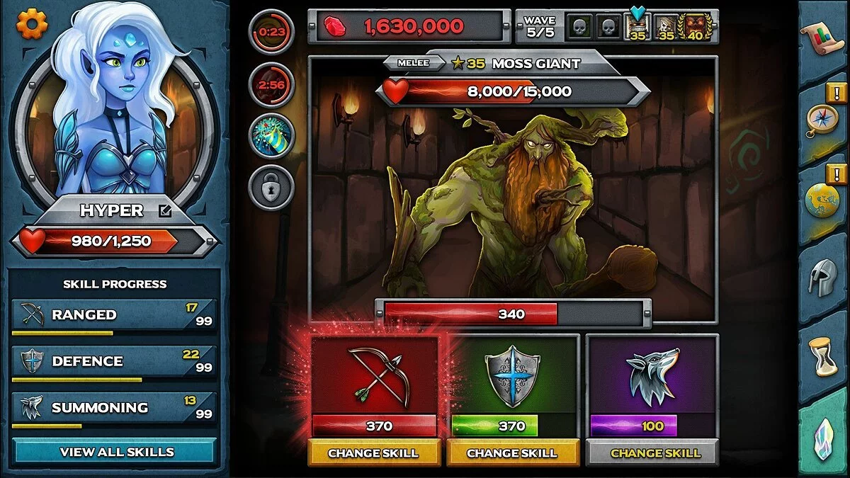 Скриншот из игры RuneScape: Idle Adventures - 19