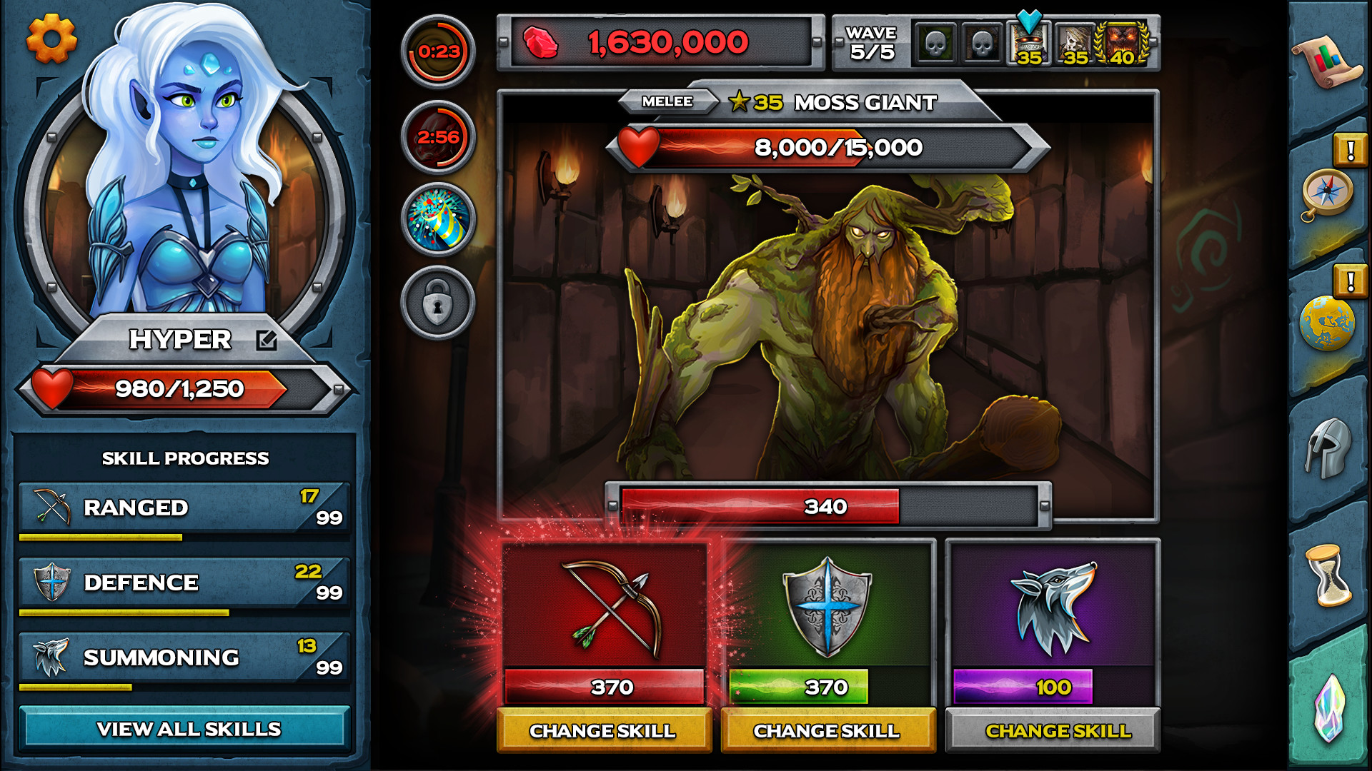 Скриншот из игры RuneScape: Idle Adventures - 8