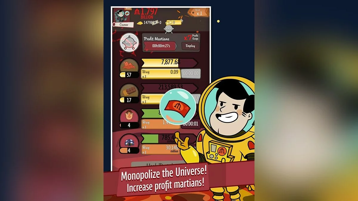 Скриншот из игры AdVenture Capitalist - 9