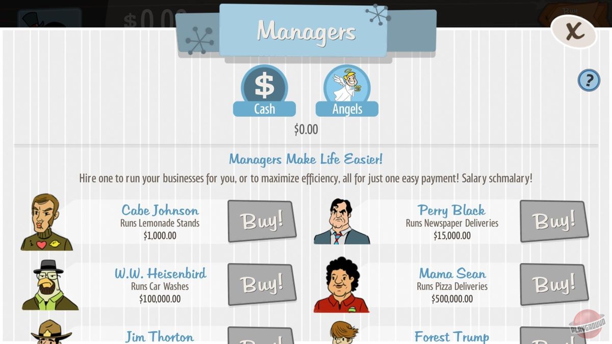 Скриншот из игры AdVenture Capitalist - 7