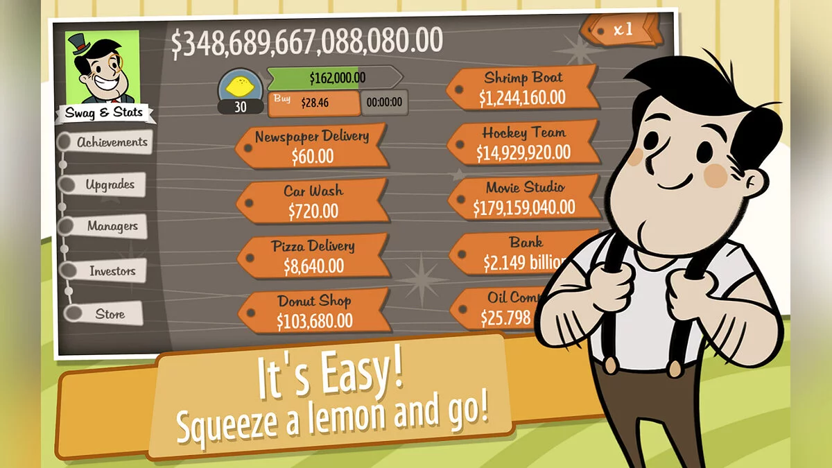 Скриншот из игры AdVenture Capitalist - 14