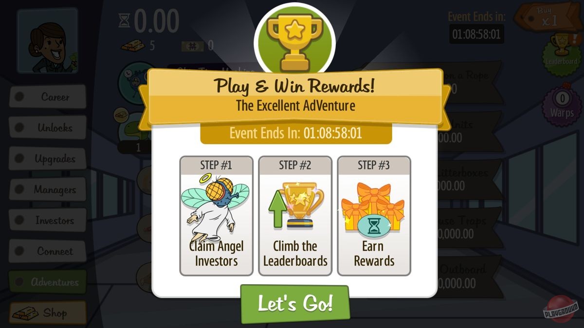 Скриншот из игры AdVenture Capitalist - 24