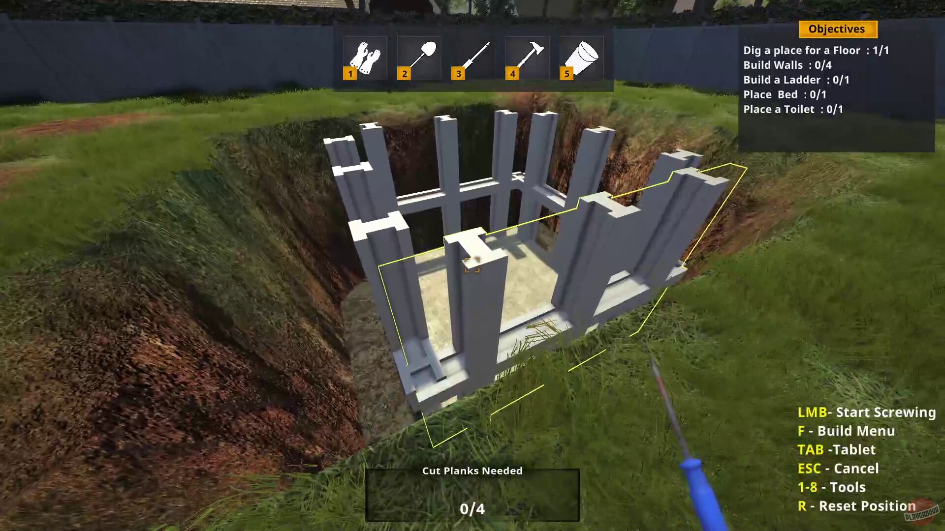 Скриншот из игры Bunker Builder Simulator - 14
