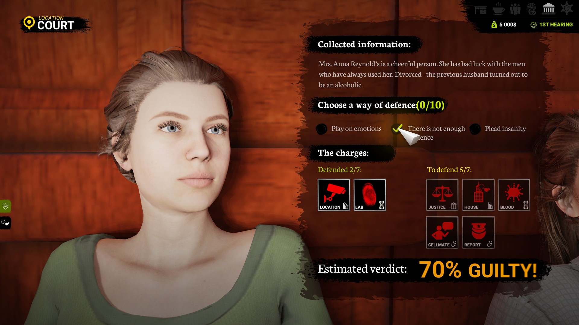 Скриншот из игры I am Your Lawyer - 9