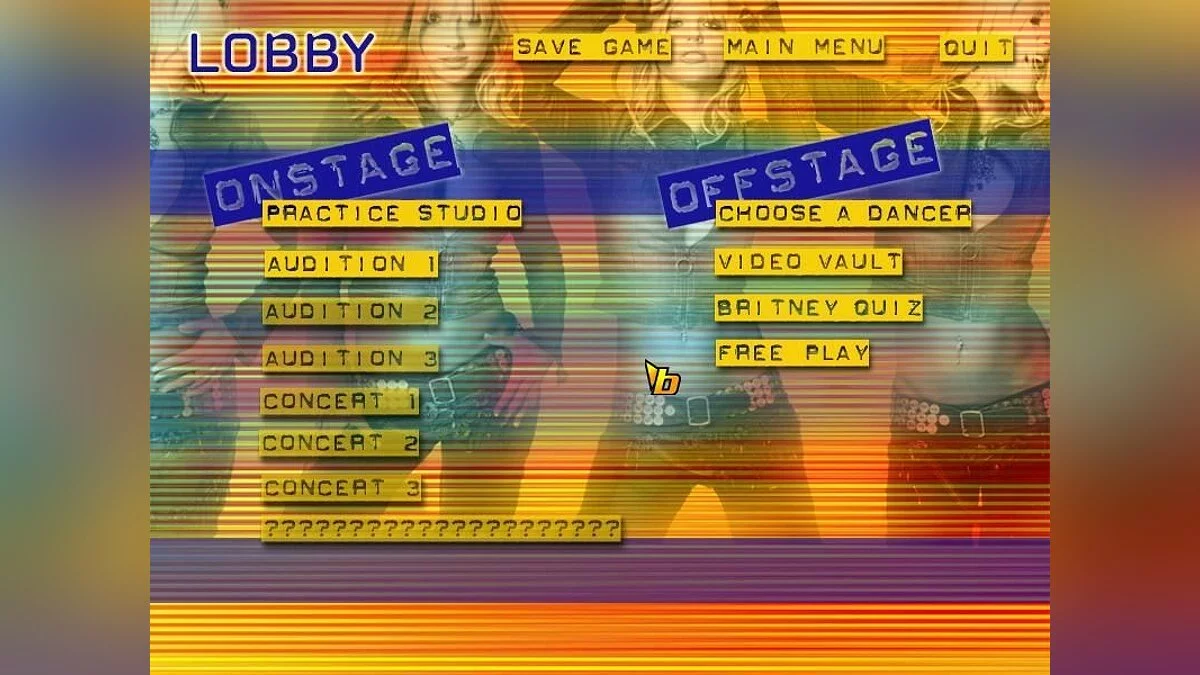 Скриншот из игры Britney's Dance Beat - 24