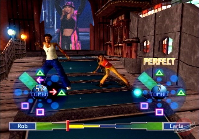 Скриншот из игры Britney's Dance Beat - 12