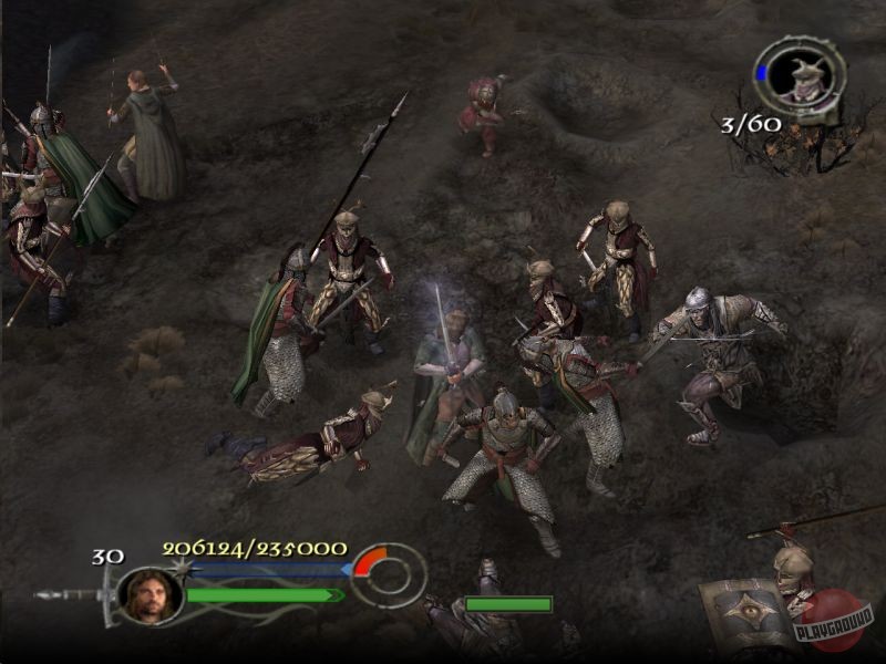 Скриншот из игры The Lord of the Rings: The Return of the King - 22