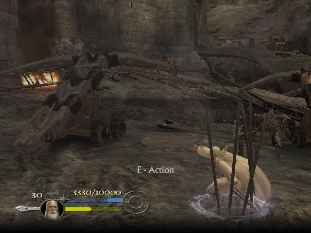 Скриншот из игры The Lord of the Rings: The Return of the King - 2