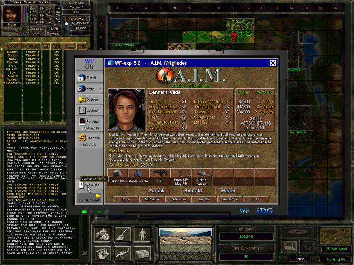 Скриншот из игры Jagged Alliance 2: Wildfire - 35